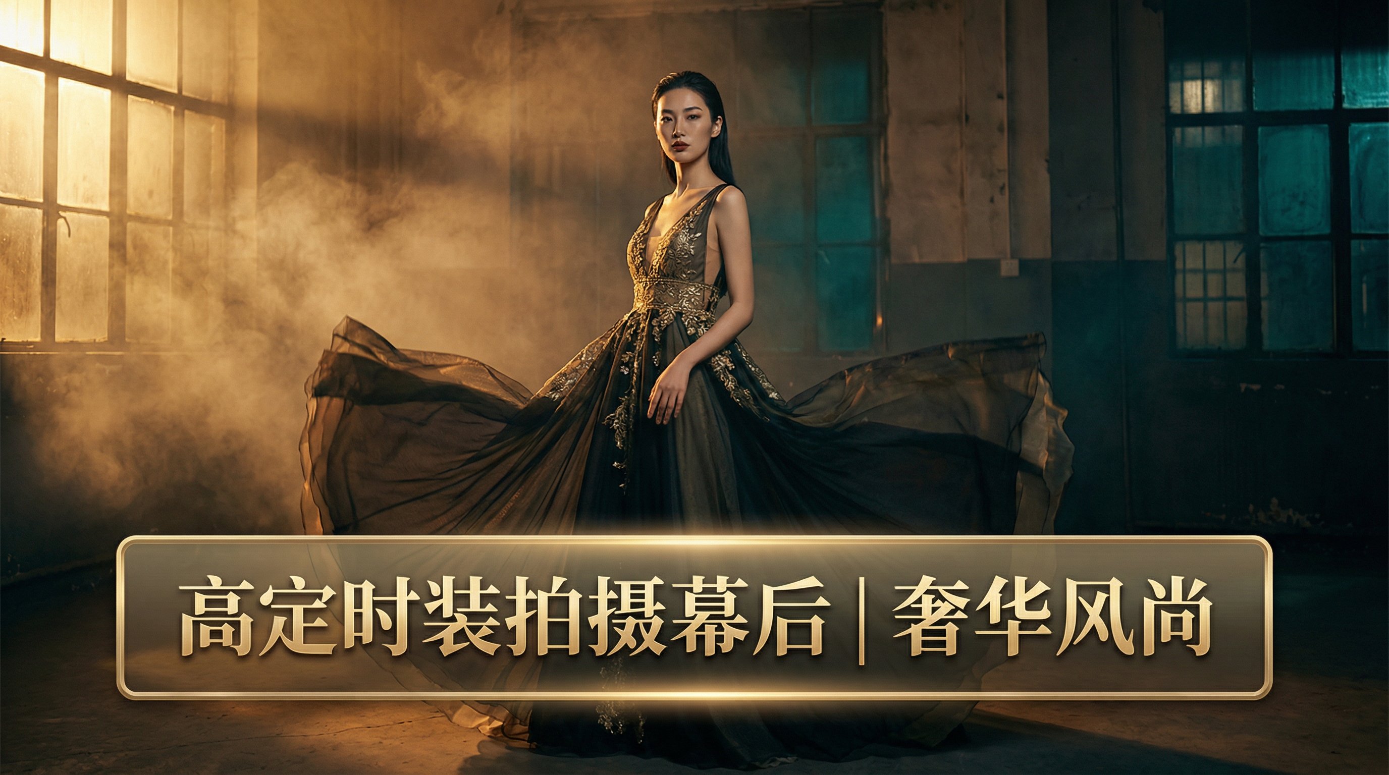 17c一起草高定时装拍摄视频